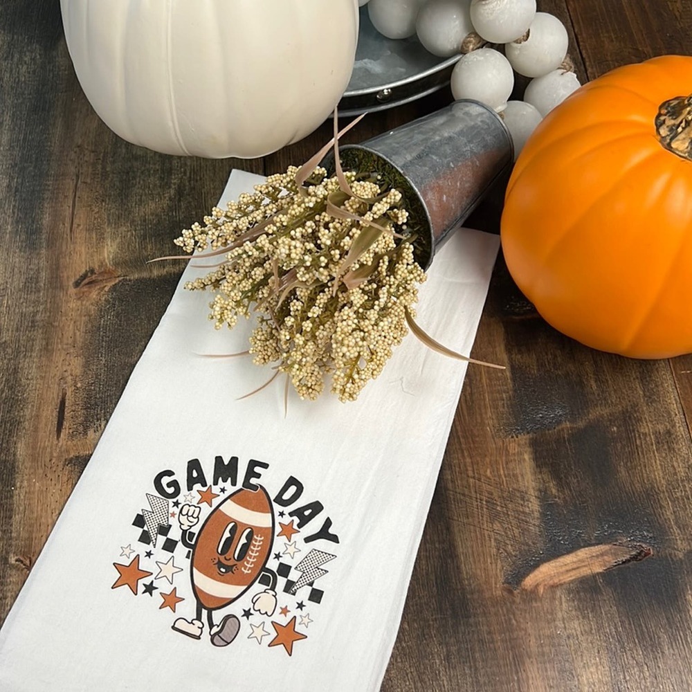 Game Day Decorative Tea Towel